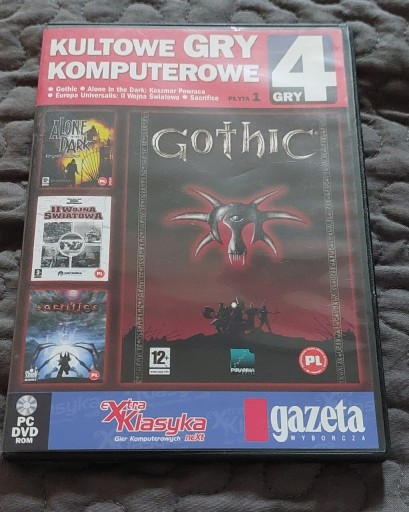 Zdjęcie oferty: Gothic + 3 gry na PC