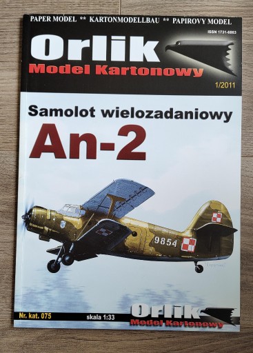 Zdjęcie oferty: Orlik Antonow An-2 - pierwsze wydanie