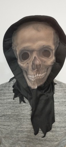 Zdjęcie oferty: czapka maska czaszka kościotrup halloween duch