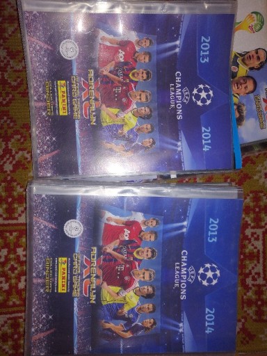 Zdjęcie oferty: Karty piłkarzy Champions League 2012-2014+2 albumy