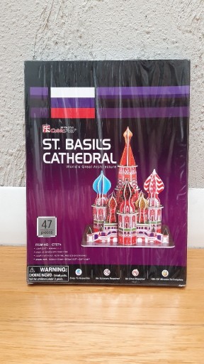 Zdjęcie oferty: Puzzle 3D St. Basil's Cathedral 47 elem.