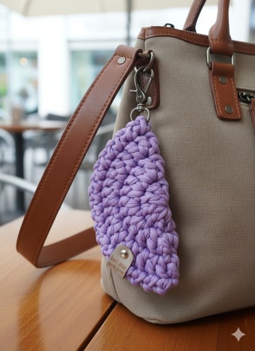 Zdjęcie oferty: Etui na okulary - brelok, ręczne robiony