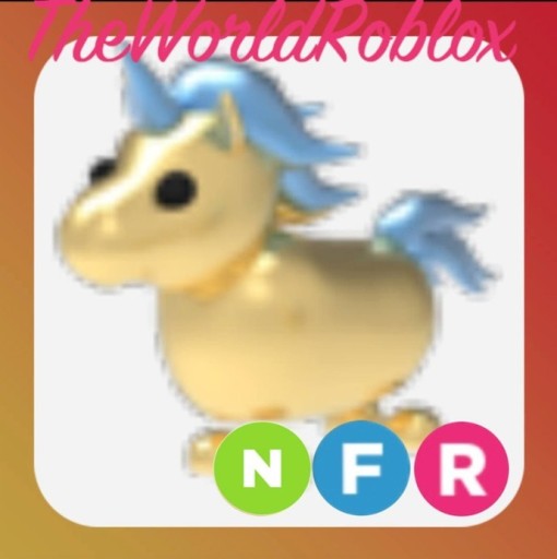 Zdjęcie oferty: Roblox Adopt Me Golden Unicorn NFR
