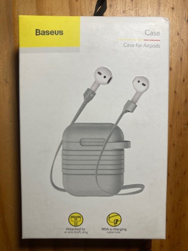 Zdjęcie oferty: BASEUS ETUI POKROWIEC CASE DO AIRPODS 1/2 + PASEK