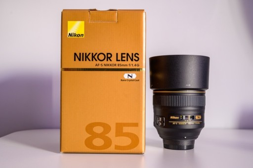 Zdjęcie oferty: Obiektyw Nikon Nikkor 85mm f/1.4 G AF-S