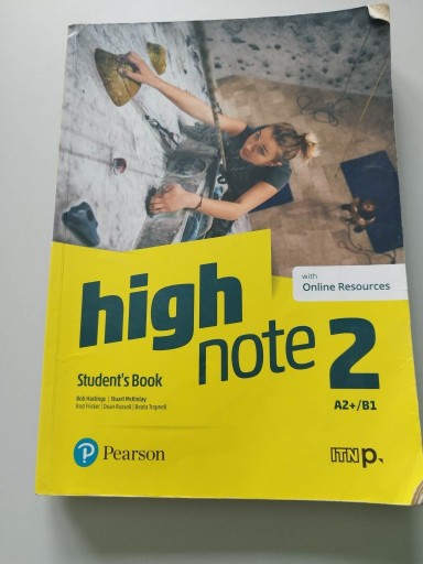 Zdjęcie oferty: High Note 2. Student's Book .Poziom A2+/B1