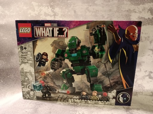 Zdjęcie oferty: Klocki LEGO Marvel 76201 Kapitan Carter i hydra 