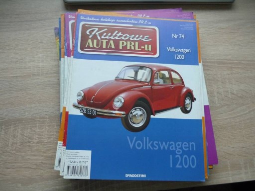 Zdjęcie oferty: VOLKSWAGEN 1200 KULTOWE AUTA PRL-u NR 74 GAZETKA