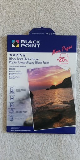 Zdjęcie oferty: Papier fotograficzny A4 gloss błyszczący 32 ark.