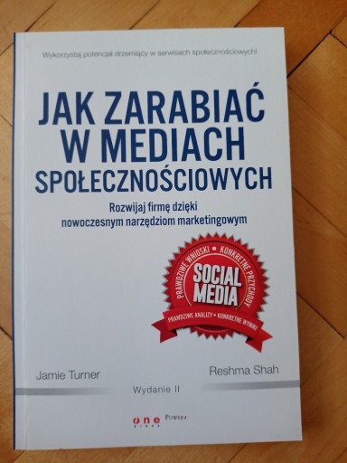 Zdjęcie oferty: TURNER JAK ZARABIAĆ W MEDIACH SPOŁECZNOŚCIOWYCH