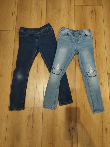 Zdjęcie oferty: Jeans 140 dziewczynka spodnie