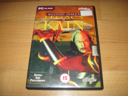 Zdjęcie oferty: BLOOD OMEN LEGACY OF KAIN DVD BOX POLSKIE WYDANIE