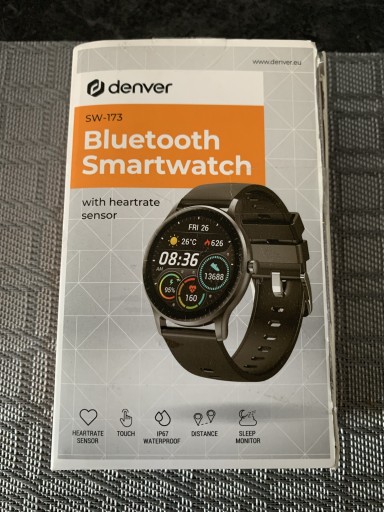 Zdjęcie oferty: Smartwatch DENVER SW-173 Czarny