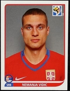 Zdjęcie oferty: 299 Nemanja Vidic 2010 Panini World Cup