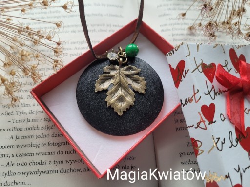 Zdjęcie oferty: Wisiorek Vintage c.brąz 