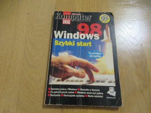 Zdjęcie oferty: Windows 98 szybki start Komputer świat