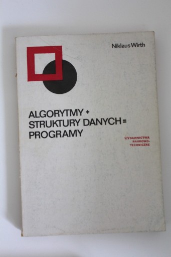 Zdjęcie oferty: Algorytmy struktury danych - Niklaus Wirth