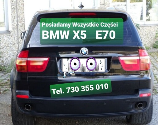 Zdjęcie oferty: BMW E70 Klapa Tył 475/9  Black Sapphire 