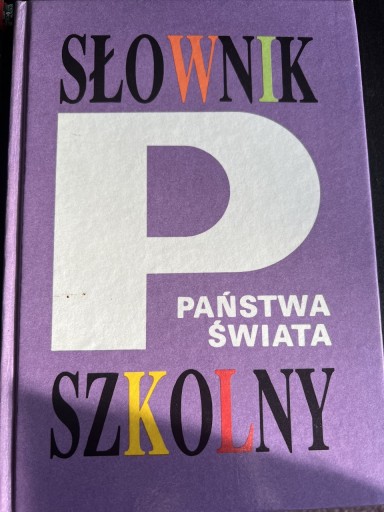 Zdjęcie oferty: Słownik szkolny Państwa świata praca zbiorowa