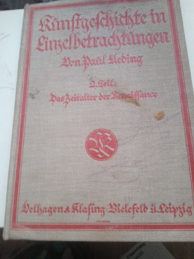 Zdjęcie oferty: DR.PAUL UEDING RUNFTGEFCHICHTE IN 1926