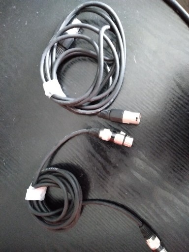 Zdjęcie oferty: Kabel do mikrofonu 3m i 6m