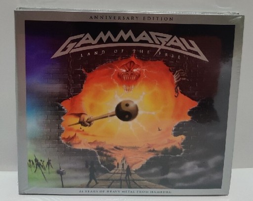 Zdjęcie oferty: Gamma Ray - Land of the Free 2 CD Anniversary Edit