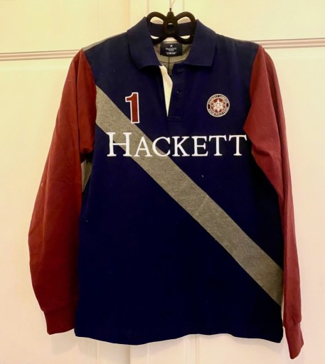 Zdjęcie oferty: Hackett longsleeve z kołnierzykiem 15-16 lat