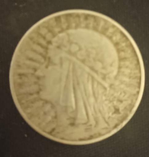 Zdjęcie oferty: Głowa kobiety moneta 1932