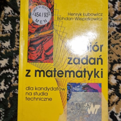 Zdjęcie oferty: Zbiór zadań z matematyki