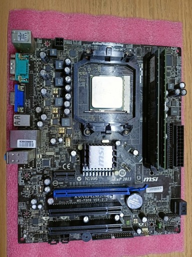 Zdjęcie oferty: Płyta MSI K9N6PGM2-V2+AMD Phenom II X4 955+RAM 