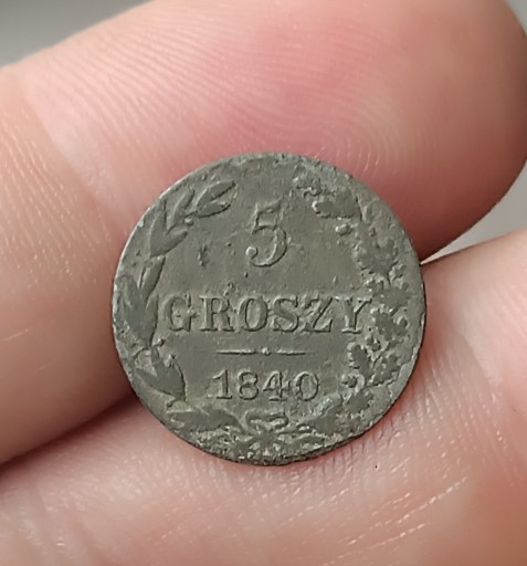 Zdjęcie oferty: 5 Groszy 1840 r.