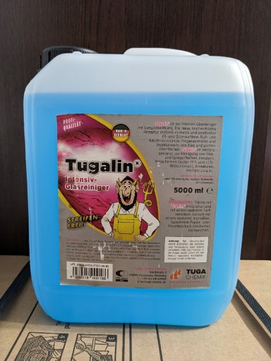 Zdjęcie oferty: Tuga Chemie TUGALIN 5L - płyn do mycia szyb