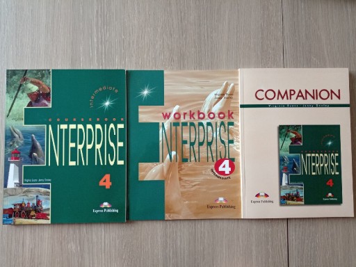 Zdjęcie oferty: Enterprise 4 Coursebook, Workbook, Companion