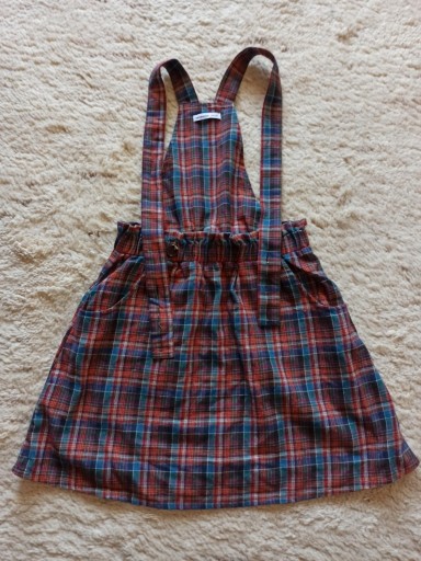 Zdjęcie oferty: Spódnica na szelkach dla dziewczynki 158cm