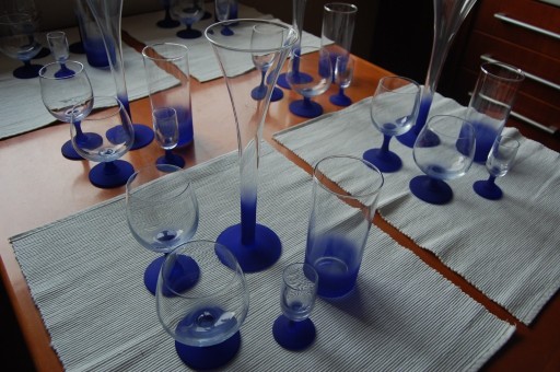 Zdjęcie oferty: komplet zestaw kieliszków i szklanek dla 6 osób