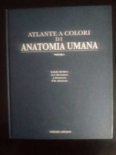 Zdjęcie oferty: Atlante A Colori Di Anatomia Umana volume 4