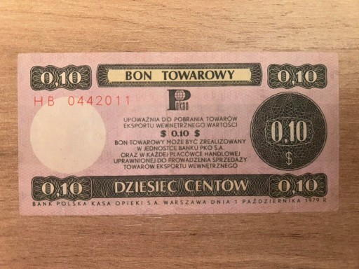 Zdjęcie oferty: 10 centów – 1979 r.  – (stan 2-)