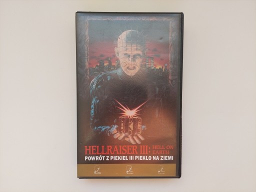 Zdjęcie oferty: Hellraiser III - Piekło na ziemi [VHS] PL