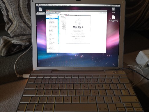 Zdjęcie oferty: PowerBook G4 1Ghz 1.25GB RAM A1010 Geforce