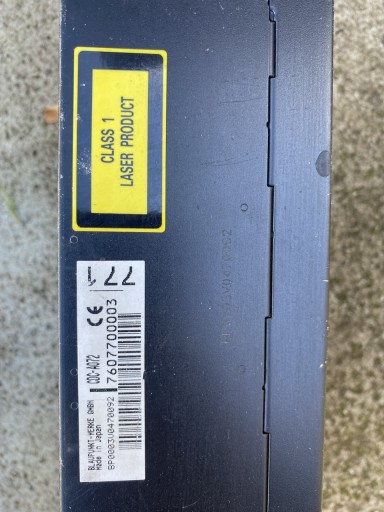 Zdjęcie oferty: Zmieniarka CD Blaupunkt CDC A072