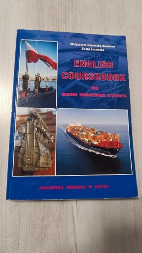 Zdjęcie oferty: English Coursebook for marine engineering students