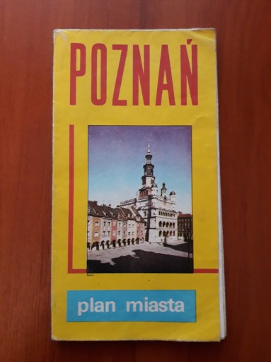 Zdjęcie oferty: Poznań plan miasta 1983