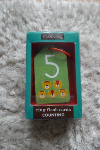 Zdjęcie oferty: Counting Ring Flash Cards - Mudpuppy 