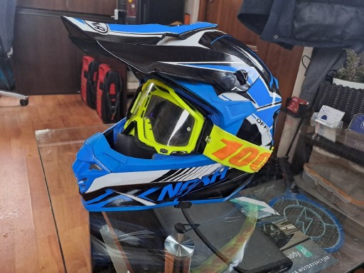 Zdjęcie oferty: Kask motocrossowy Naxa OFFROAD r.M + Gogle