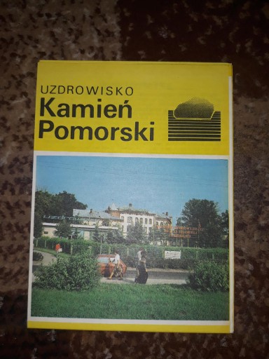 Zdjęcie oferty: Kamień Pomorski mapa plan miasta 1987