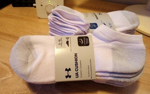 Zdjęcie oferty: SKARPETKI STOPKI DAMSKIE UNDER ARMOUR 6-PACK 37-40