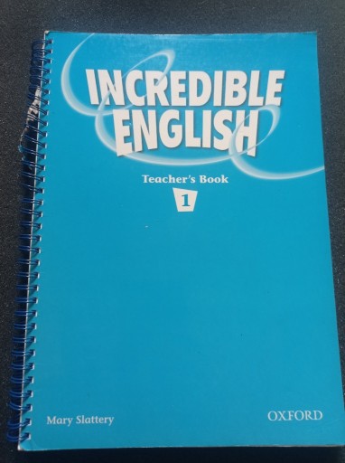 Zdjęcie oferty: incredible english Teacher's book 1