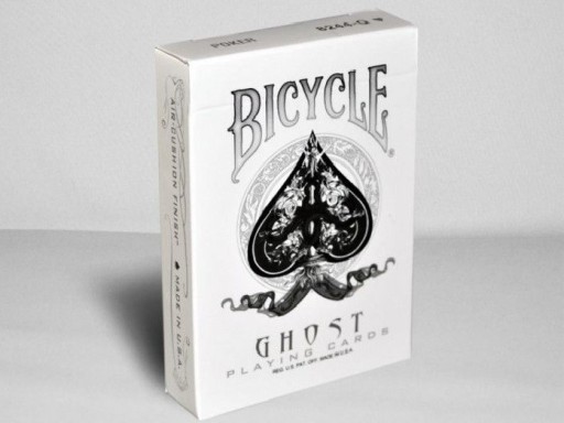 Zdjęcie oferty: Karty do gry Bicycle White Ghost Kolekcjonerskie