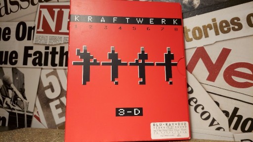 Zdjęcie oferty: Kraftwerk - 3-D (1 2 3 4 5 6 7 8) Blu-ray + DVD