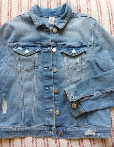 Zdjęcie oferty: Kurtka dżinsowa jeansowa H&M 152 